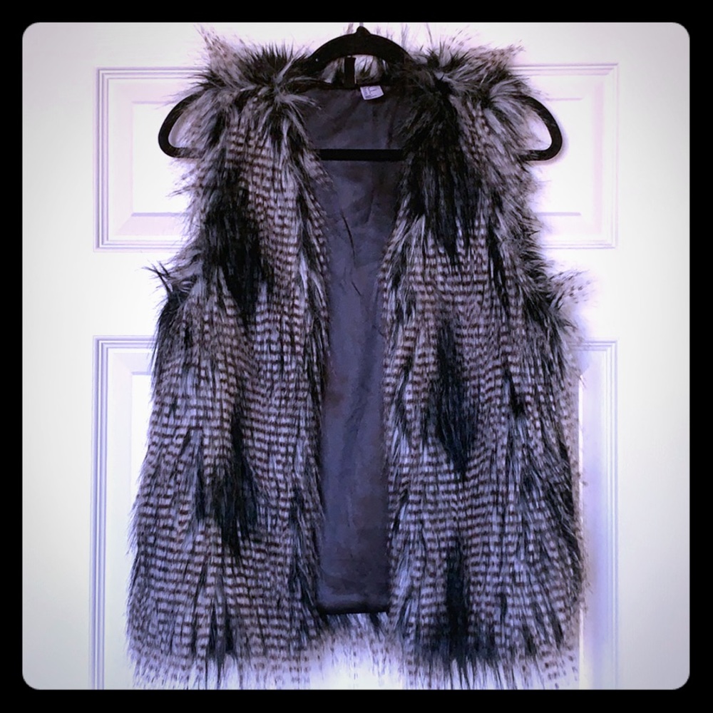 Divided Faux Fur Jacket